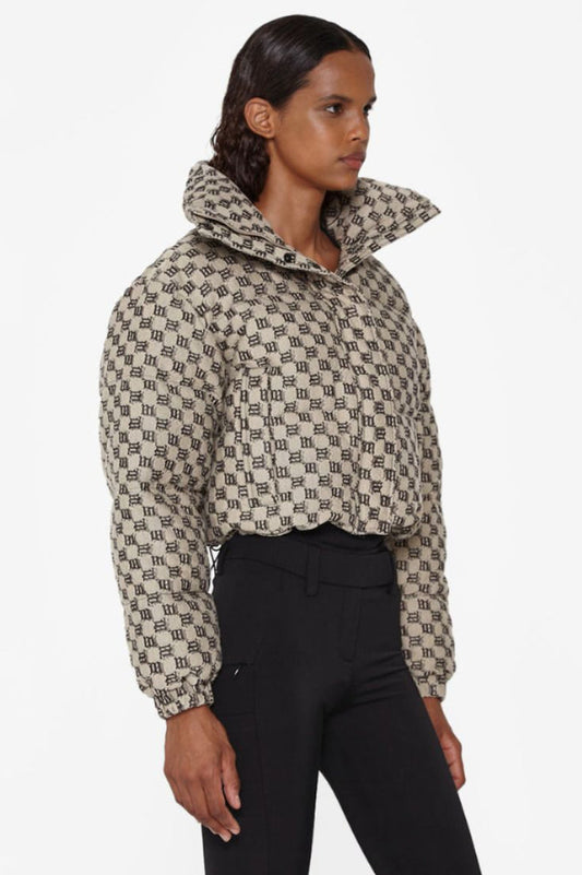 Monogram Jacquard Canvas Puffer Wmns