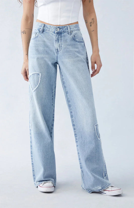Lila | Bow Jeans