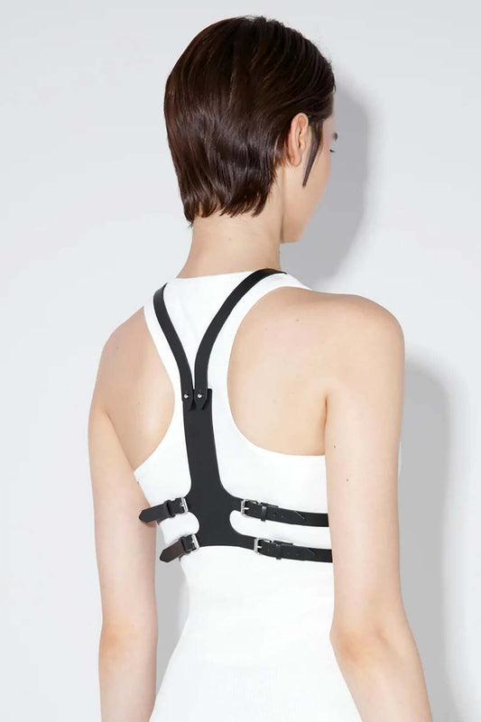 Sexy Leather Chest Harness - sexy harness