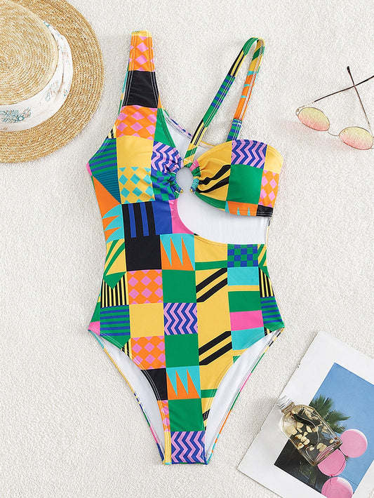 Glam Swimsuit – Satin Glow