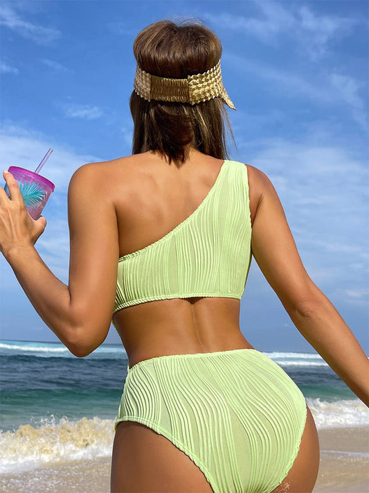 Luxe High-Waist Bikini – Midnight Swim