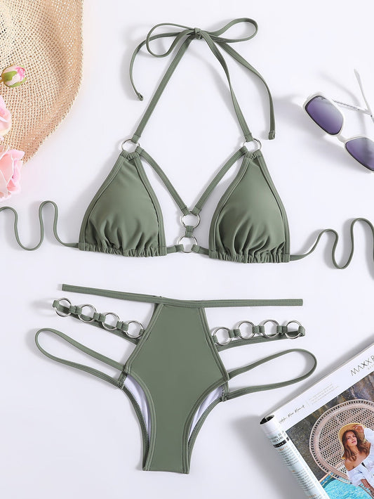 Elegant Two-Piece Set – Floral Dream