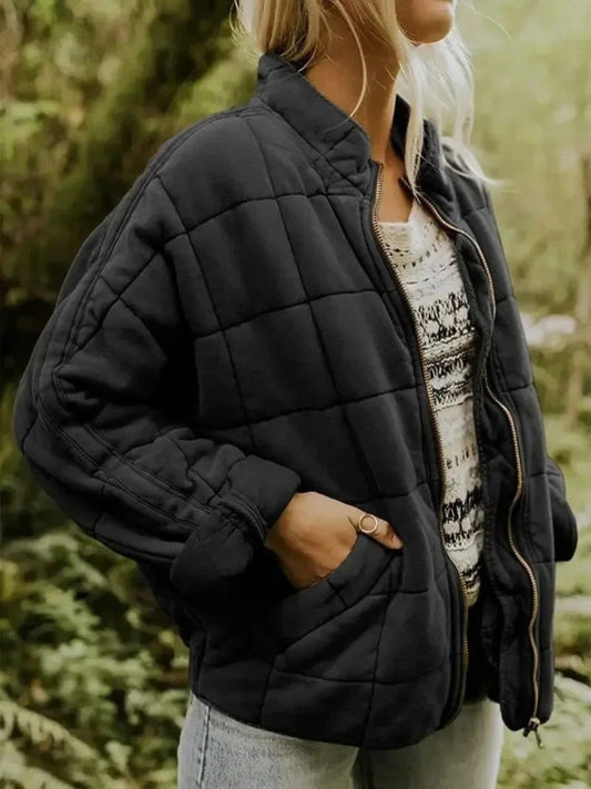 Josiane Quilted Oversized Jacket