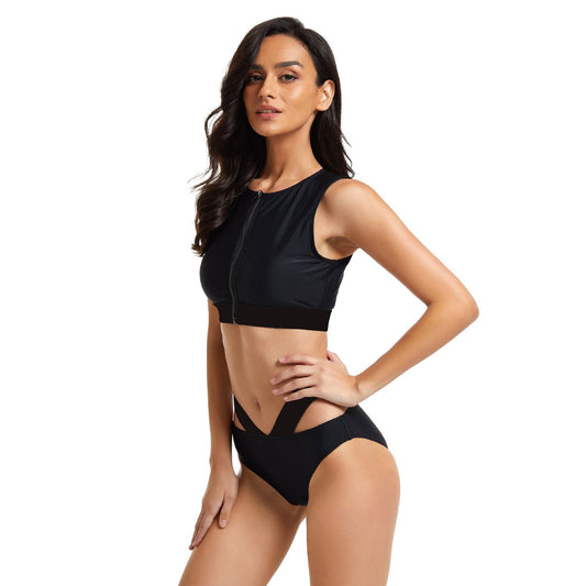 Elegant Triangle Bikini – Sun-Kissed
