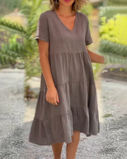 Zoeyâ„¢ - Casual Summer V-neck Dress