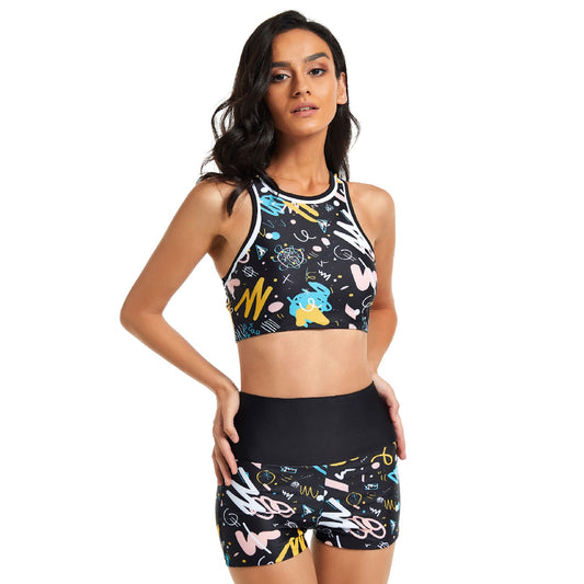 Elegant Two-Piece Set – Floral Dream