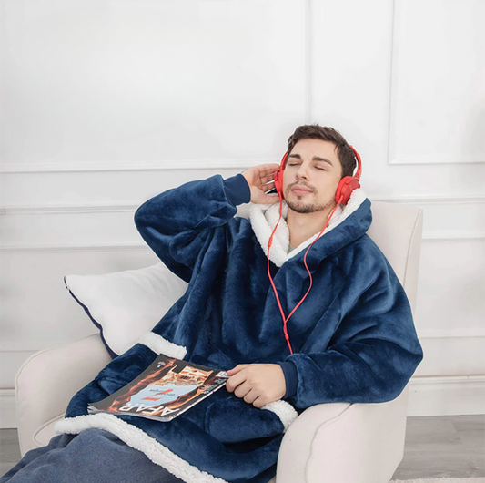SnugNestâ„¢ Oversized Blanket Sweater