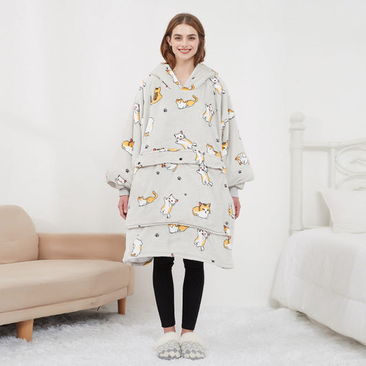 Snugglyâ„¢ Pullover + Cozy Knee-High Socks