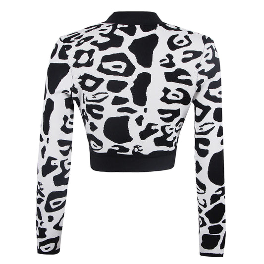 I Won'T Stay Crop Gentle Sweater
