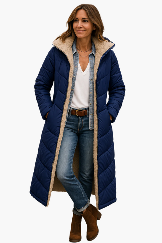 Phoenix Women's Coat | Quilted, Hooded