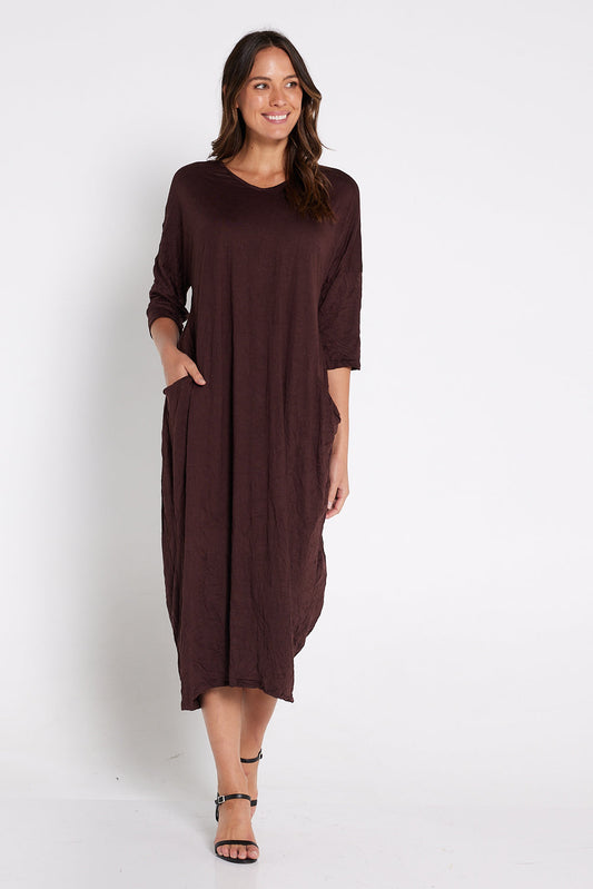Elvira Dress - Chocolate