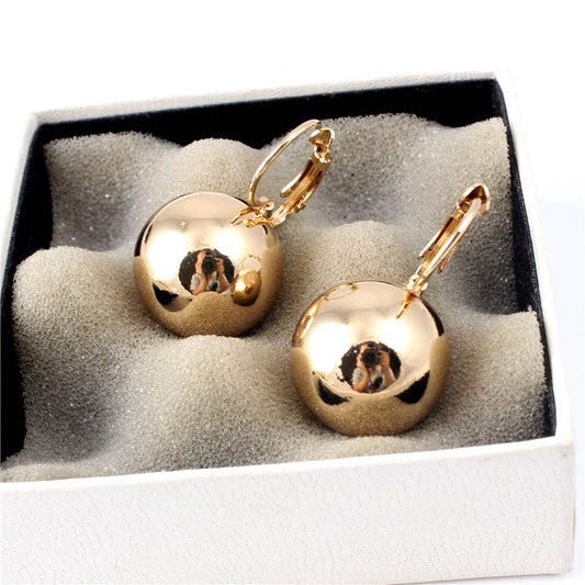 Stay Close Small Hoop Drop Earrings