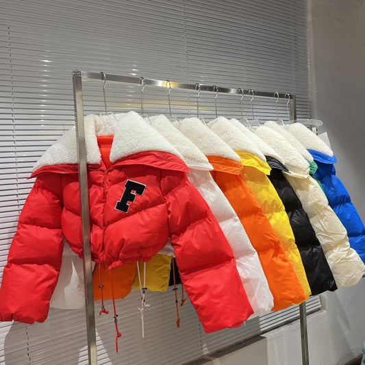 Take Me Back To Start Crop Parka