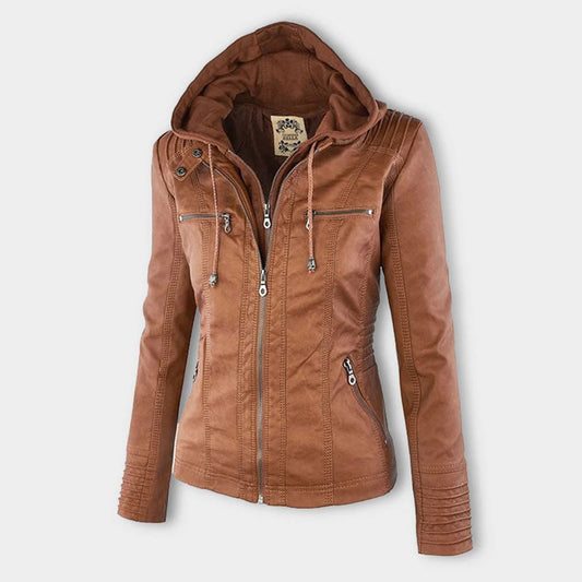 Stacy™ Vegan Leather Jacket