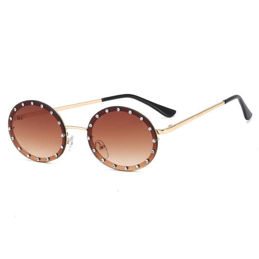 Get Used To It Oval Sunglasses