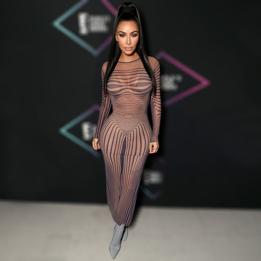 Walk Behind Me Long Dress