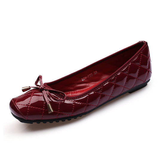 I Love Red Flat Shoes