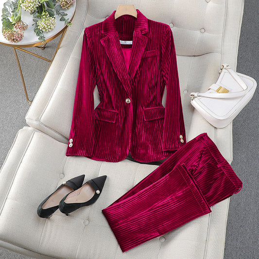 Gracelyn Women's Suit Set | Blazer, Tailored