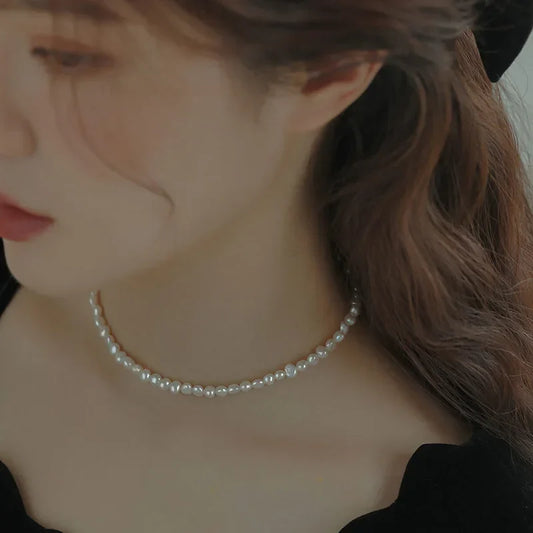 Shine Through Shadows Pearl Necklace