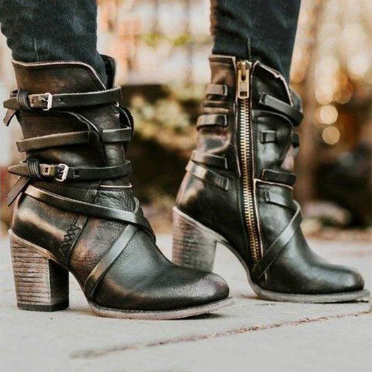 Nothing Happens After Two Mid-Calf Boots
