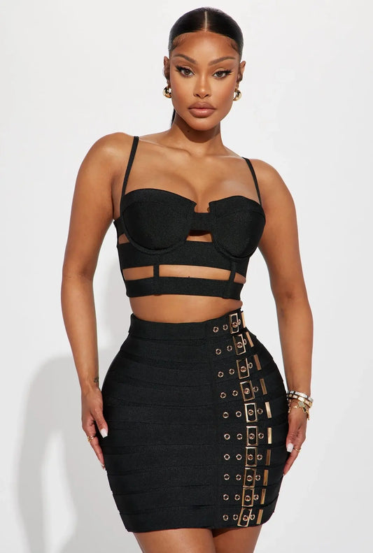 Closer I Get To You Skirt Set