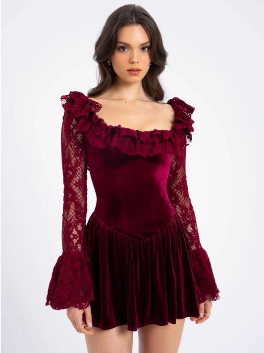 Dance Me To Your Beauty Mini Dress