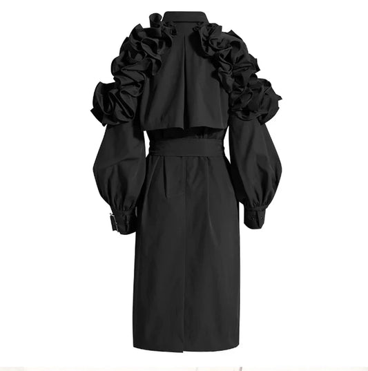 A Radiant Eclipse Elegant Coat