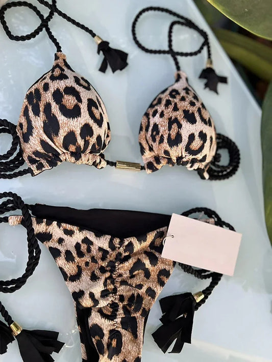 Glam Bikini – Halter Luxe