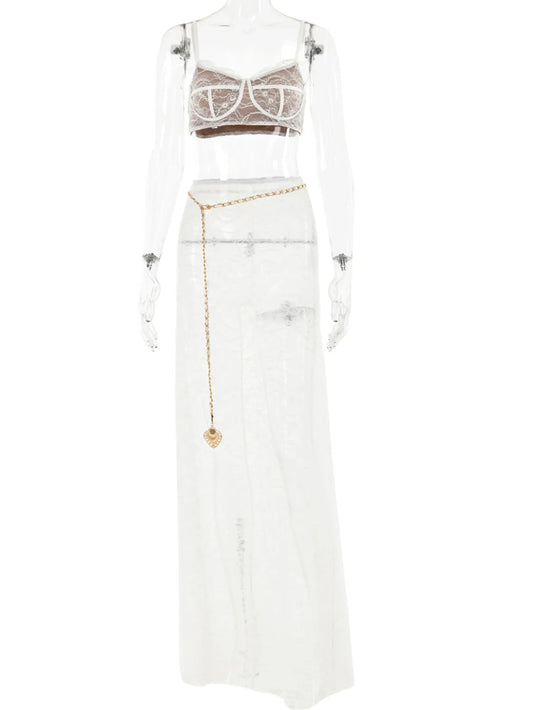 Moving With The Stars Skirt Set