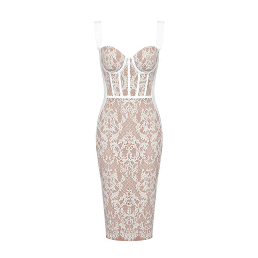Being Around You Midi Dress