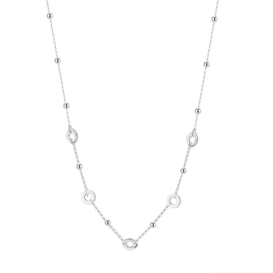 Glitch In Time Station Necklace