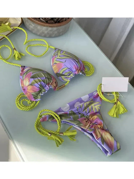 Glam Bikini – Halter Luxe