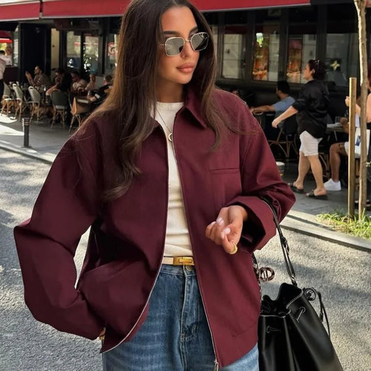 District Women's Jacket | Bomber Style