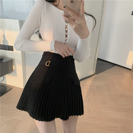 Were Under Your Spell Mini Skirt
