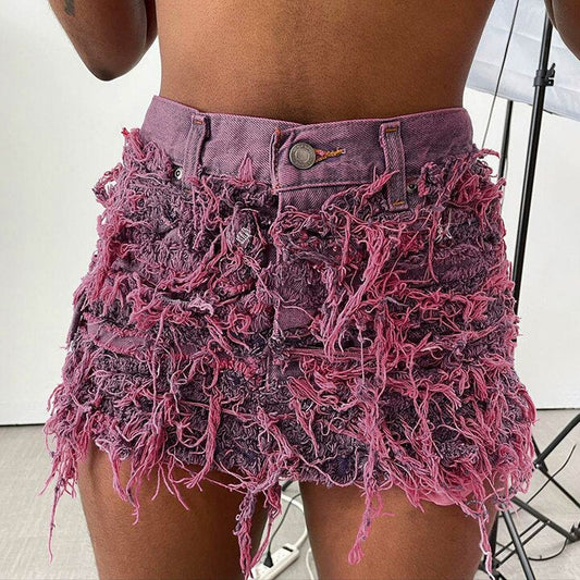 No Shame Left Mini Skirt