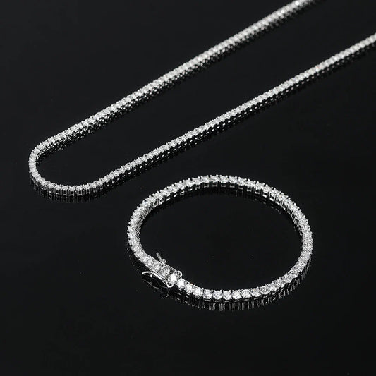 Boy You Got Me Tennis Necklace