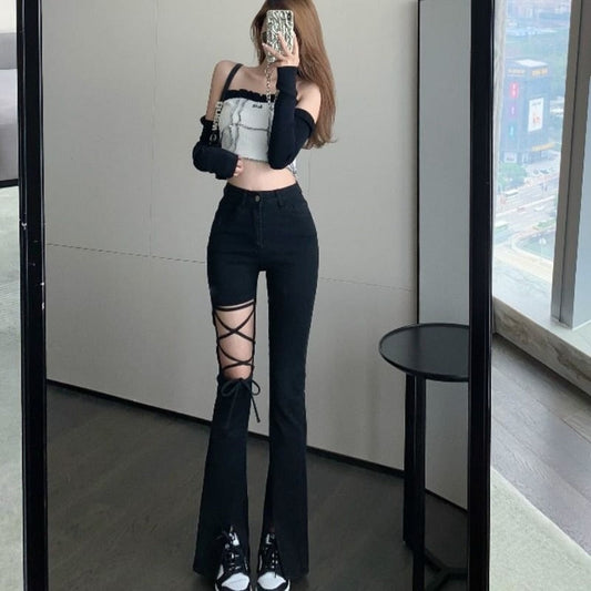 I Was Into You Flare Jeans
