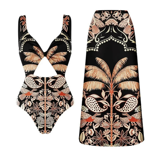 Elegant Triangle Bikini – Halter Luxe