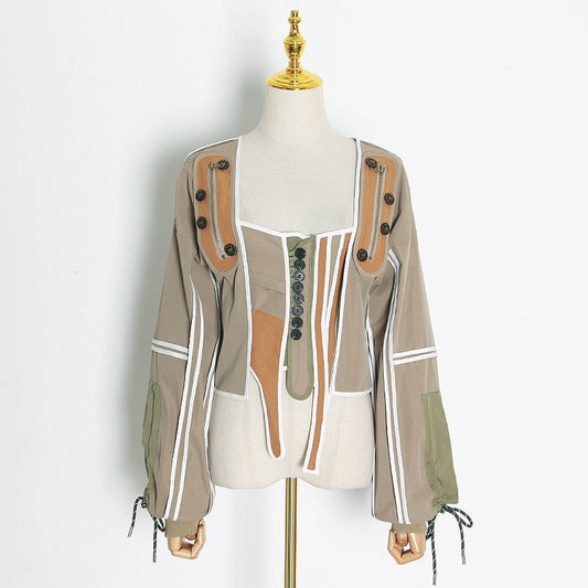 Can't Keep This Asymmetric Jacket
