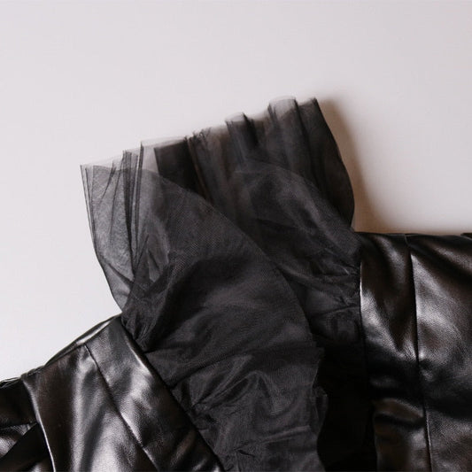 In My Moment Bow Polished Jacket