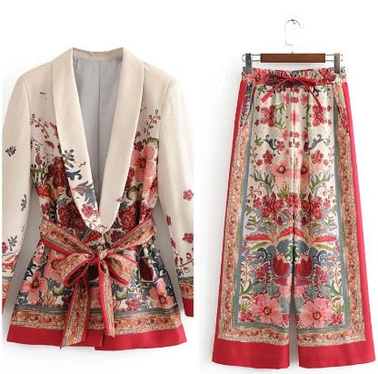 Blooming Hearts Pant Sets