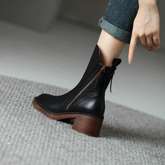 Remi Women's Boots | Block Heel