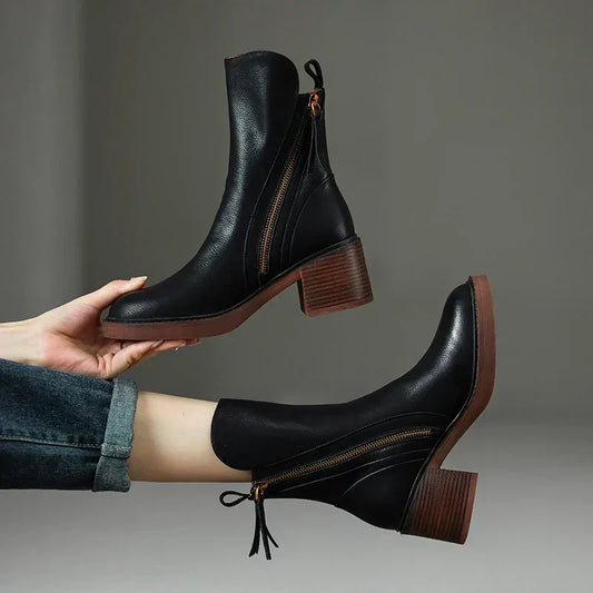 Remi Women's Boots | Block Heel