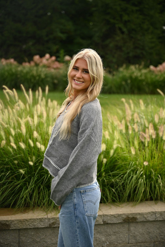 Barcelona Sweater- Grey