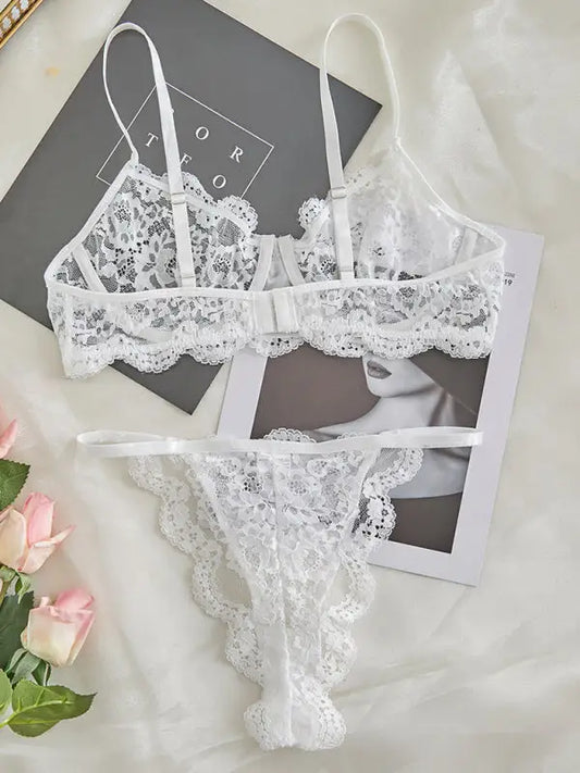 Romance Bra And Thong Set