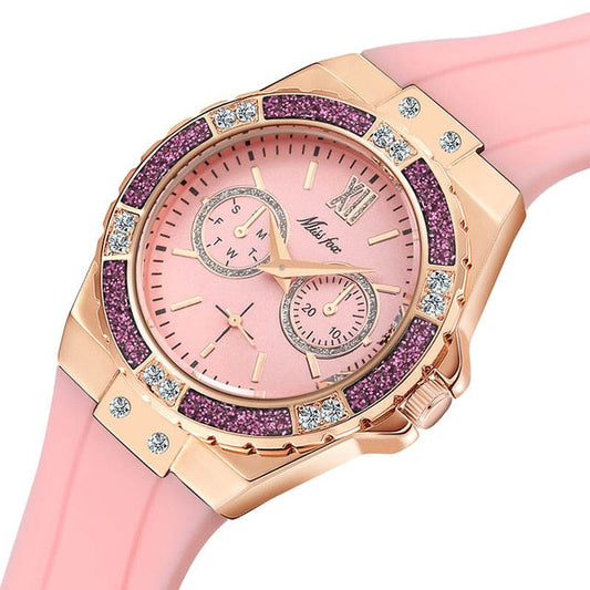 Spend It On Round Watch