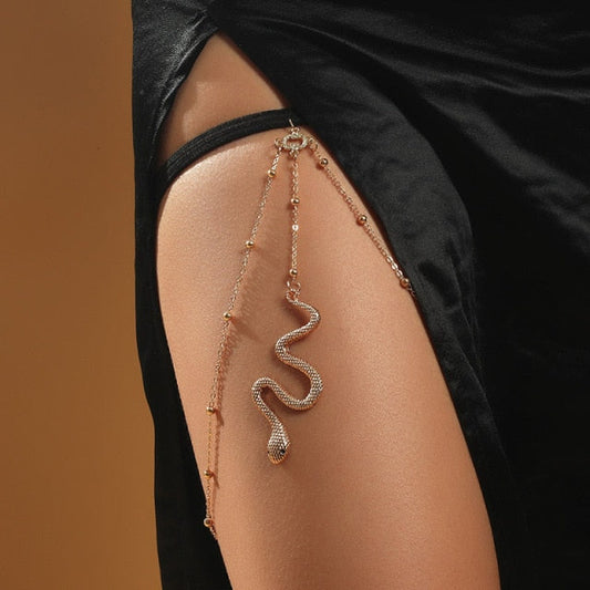 Well Versed Leg Jewelry
