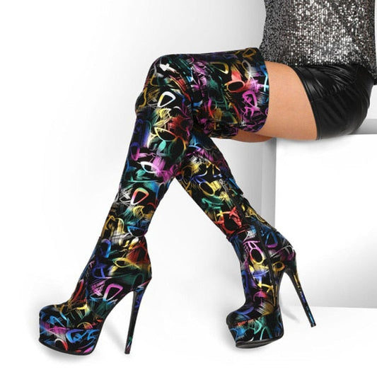 Nobody Else Over The Knee Boots