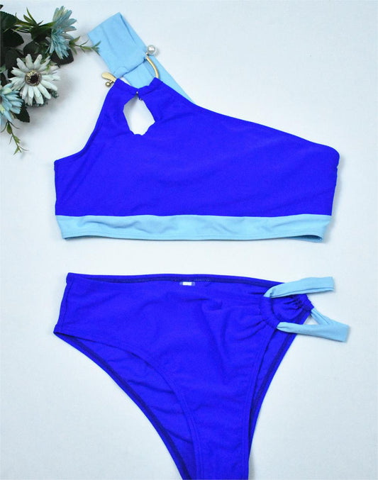Glam Triangle Bikini – Halter Luxe