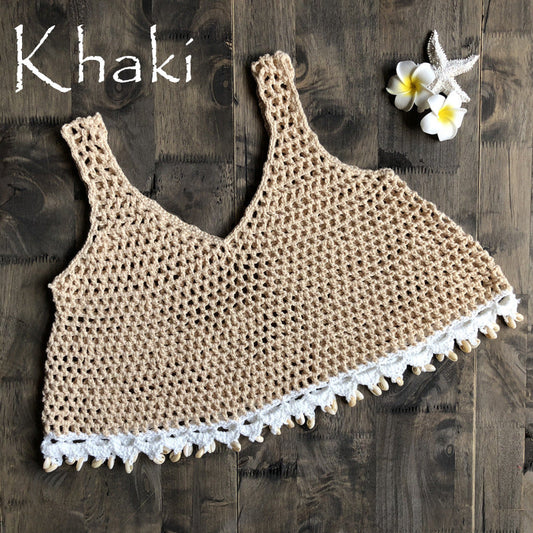 Boho Triangle Bikini – Crisscross Style